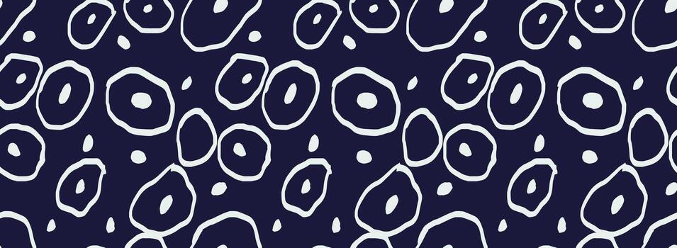 White abstract pattern on dark background vector