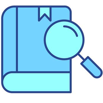 Case Study Example Icon vector