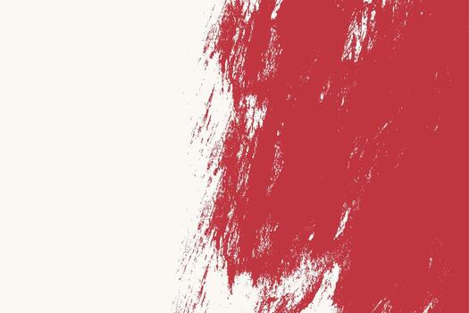 Grunge red brush stroke background. Grunge texture banner template with space for text and red grunge smudge for presentations, cover, ad, website, poster, card vector