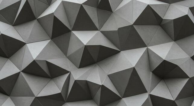 Abstract geometric background with triangular facets low poly style texture photo