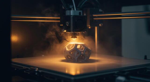 3 d printing process creating object layer by layer innovative technology photo