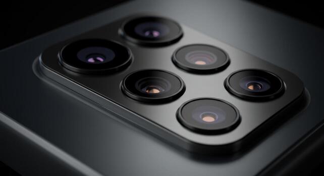 Mobile device camera array technology for photography photo