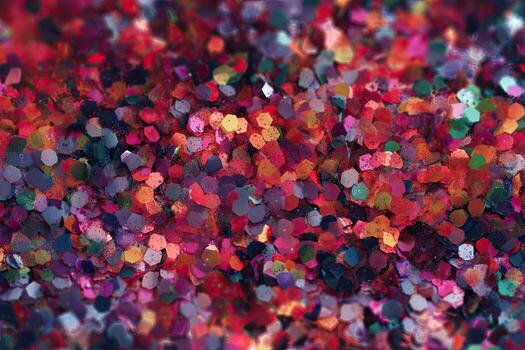Multicolored Glitter Texture photo