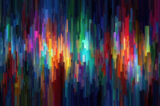 Abstract vibrant vertical stripes photo