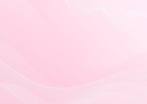 Soft pink wavy background design vector