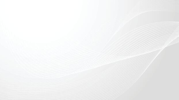 abstract white and grey color gradient background with swirl lines vector