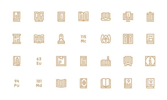 Reference Design Icons featuring 28 in Bold Line Style Dashboard Icon Series vector
