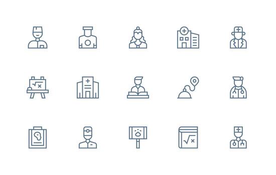 15 Icons for Exam in Regular Line Format Clean Icon Set Icon Pack for UI Projects vector