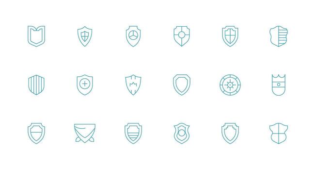 18 Minimal Line Vectors for Impenetrable Theme Minimal Icon Set for Interface Projects