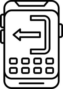 cartel de la puerta de salida vector