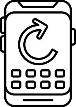 actualizar página nuevo botón vector