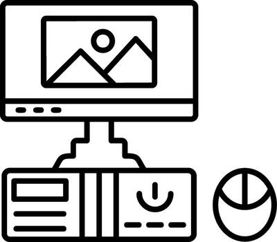 Personal Computer Device vector