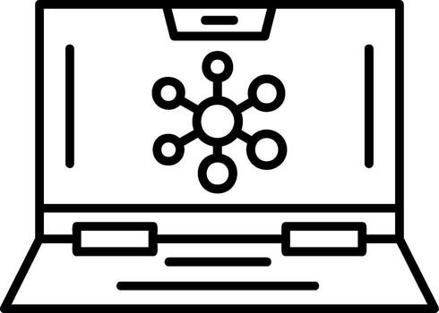 Network Connection Icon vector