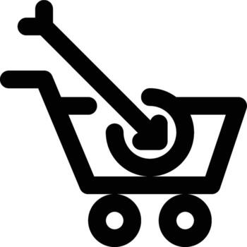 segmentación, segmentario, segmentar contorno icono vector