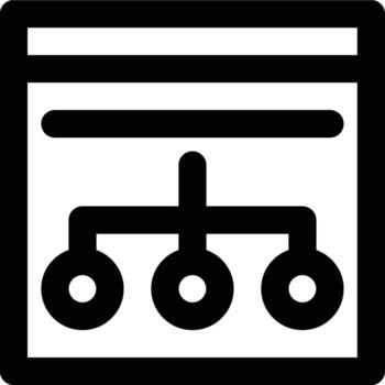 Schema Markup, Schema, Structure Outline Icon vector