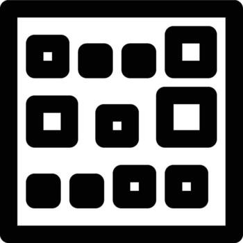 Heatmap, Click Maps, Visitor Outline Icon vector