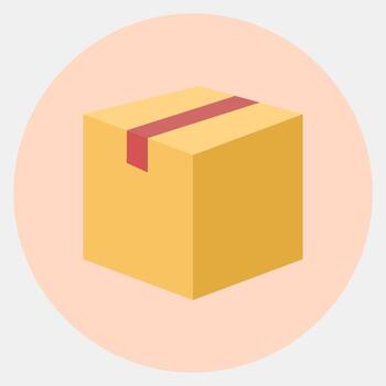 Icon package. Export import elements. Icon in color mate style. vector