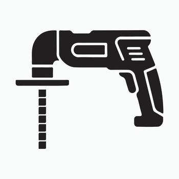 Compact oscillating multi tool solid device vector