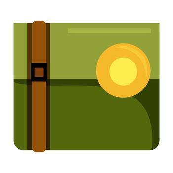 Notebook Illustration for adventure and travel designs vector