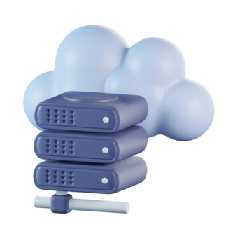 dados Centro servidor prateleira 3d ícone png