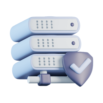 dados segurança 3d ícone png