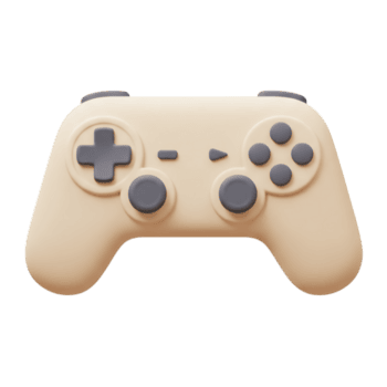 creme colori jogos controlador com botões e direcional almofada. png