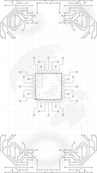 A circuit board with a circuit board and a circuit board vector