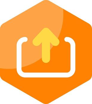 Share Minimal Colorful Icon Design vector