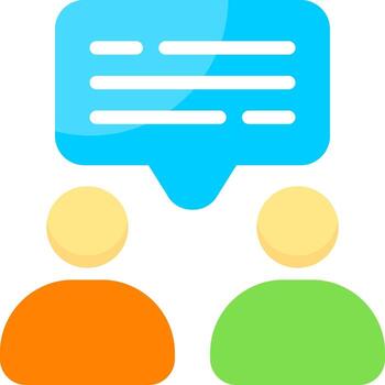 Onboarding Minimal Colorful Icon vector