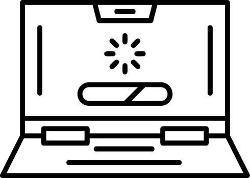 Loading Progress Processing vector