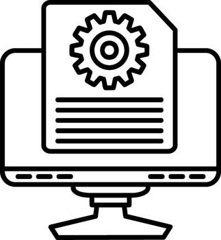 Software Development Process vector