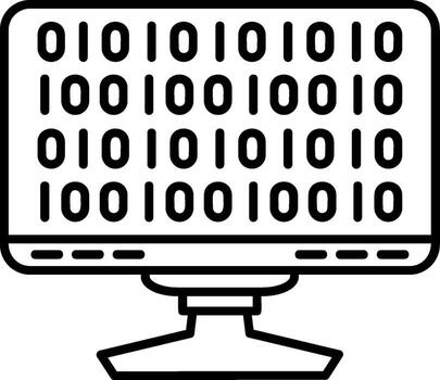 Binary Code Data vector