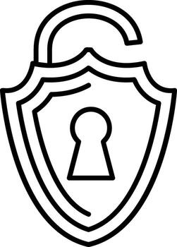 Unlock Access Key Open vector