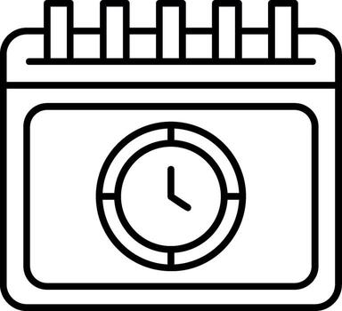Digital Clock Timer Watch vector