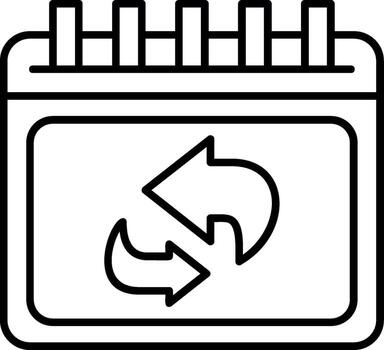 Refresh Page Button Update vector