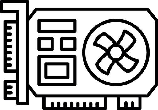 gráficos tarjeta unidad vector