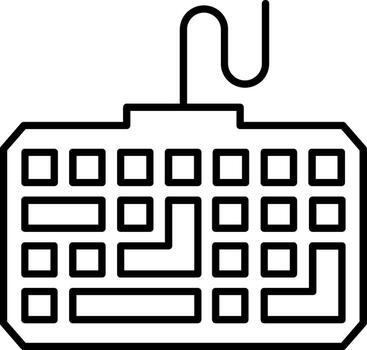 Computer Keyboard Device vector