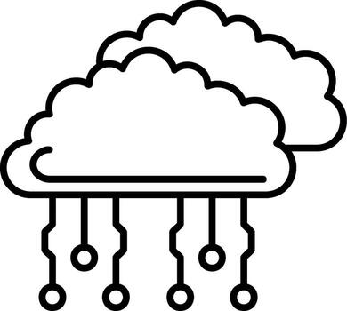 Cloud Computing Icon vector