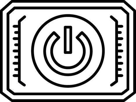 System Shutdown Icon vector
