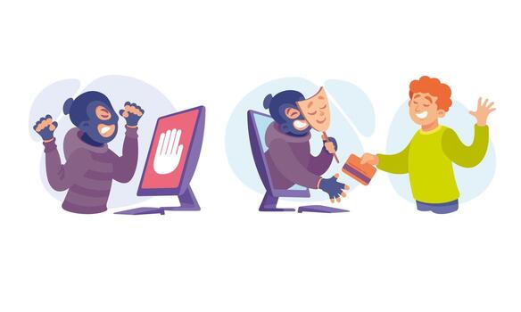 Cybersecurity Awareness A Deep Understanding of the Various Online Threats Existing Today vector