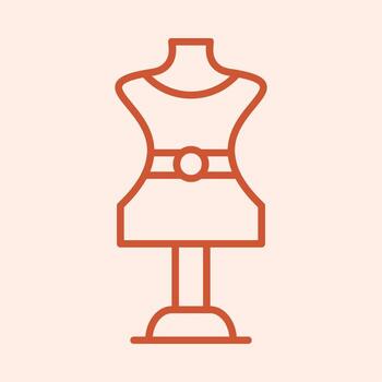 Mannequin trendy fetching design useful creative Illustration art colorful background vector