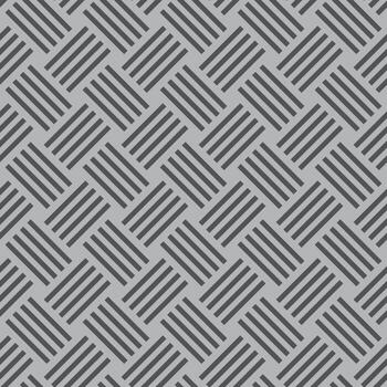 Seamless pattern with gray geometric square diagonal stripes, abstract modern tile style texture, decorative repeating background for textile fabric wallpaper wrapping paper digital print vector