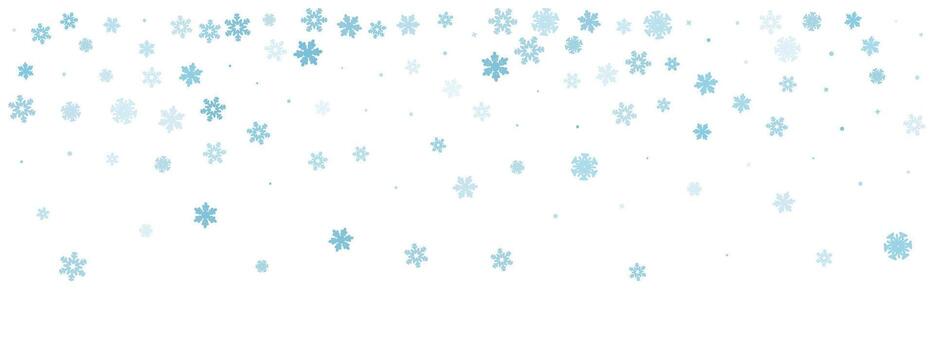 Snowflake Minimalistic Pattern Background. Abstract simple snow falling confetti texture. holiday frosty ornament. vector