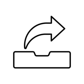 compartir icono para archivos a Internet vector