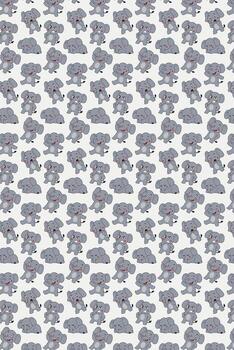 linda elefante modelo con varios poses y expresiones vector