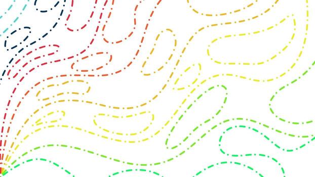 abstract curve background with cheerful colors vector