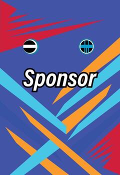 jersey dinámica azul resumen modelo con degradado textura vector