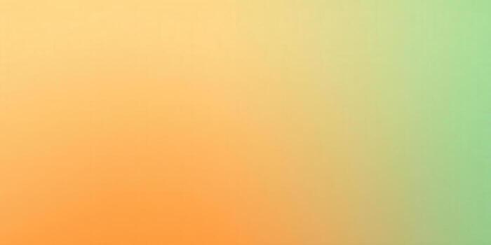 A beautiful gradient background with a blend of orange and green hues. photo