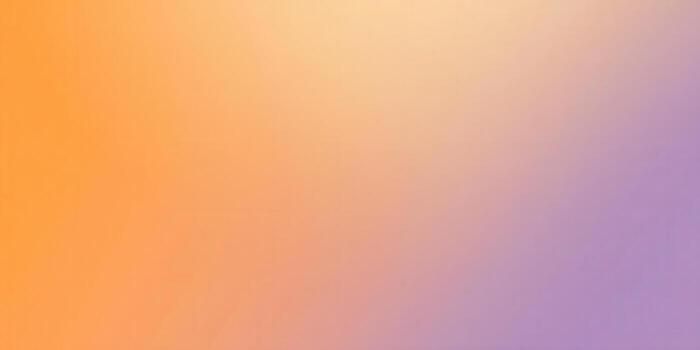 A stunning gradient of orange and purple creating a soft and appealing background. photo