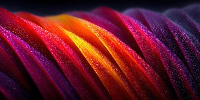 Vibrant abstract layers of color and light, creating a mesmerizing display. photo